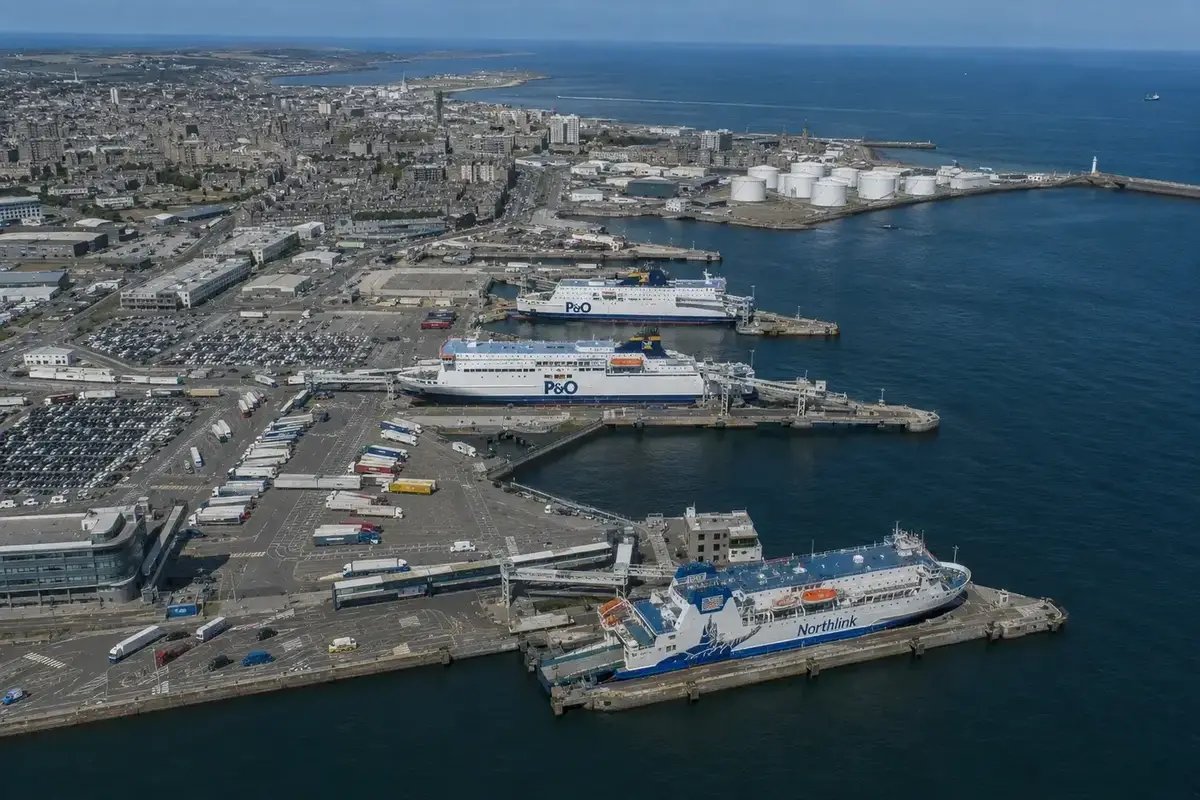 Aberdeen πλοίο προορισμός