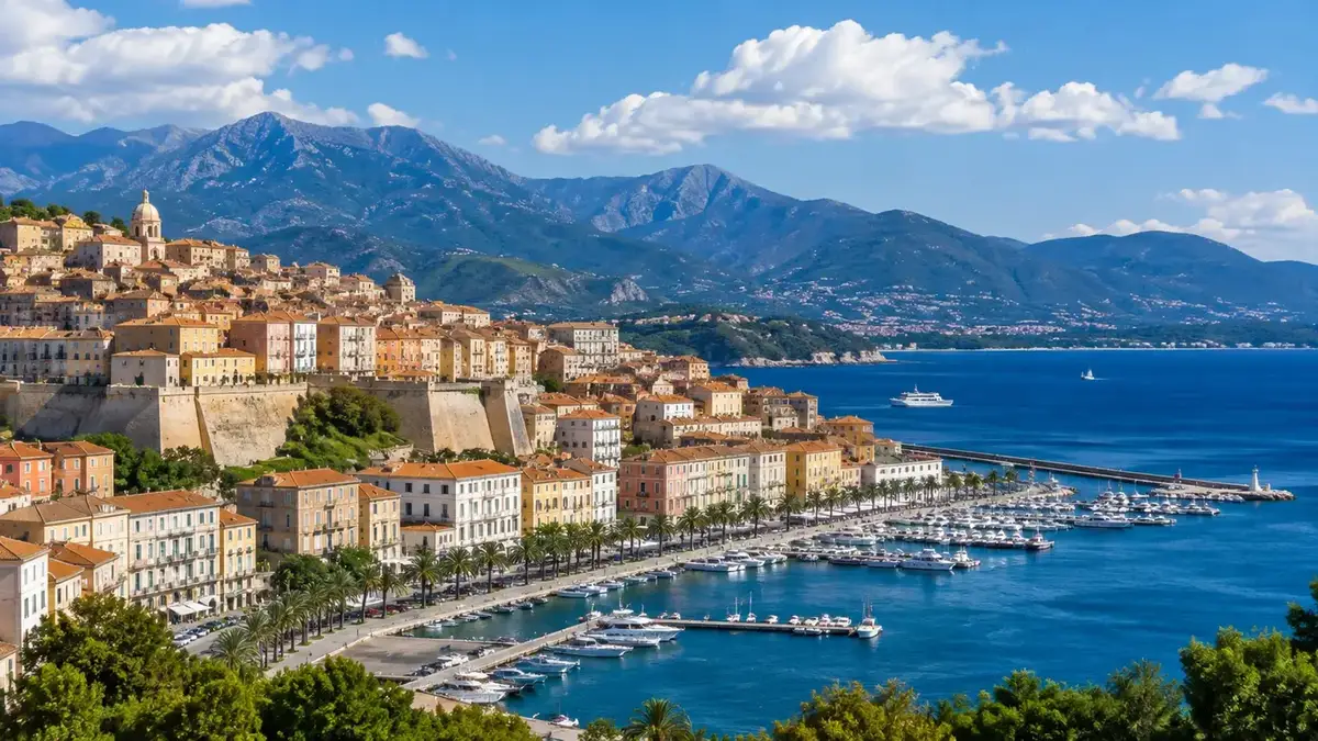 Ajaccio πλοίο προορισμός