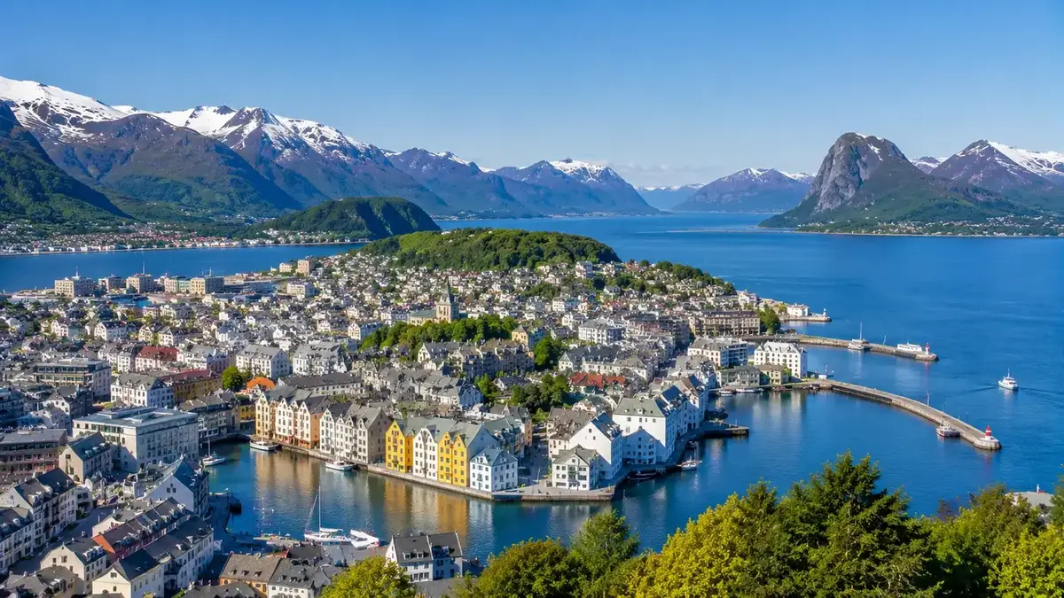 Ålesund πλοίο προορισμός