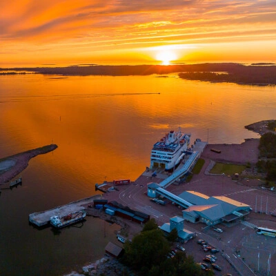 Άφιξη στον προορισμό Eckerö