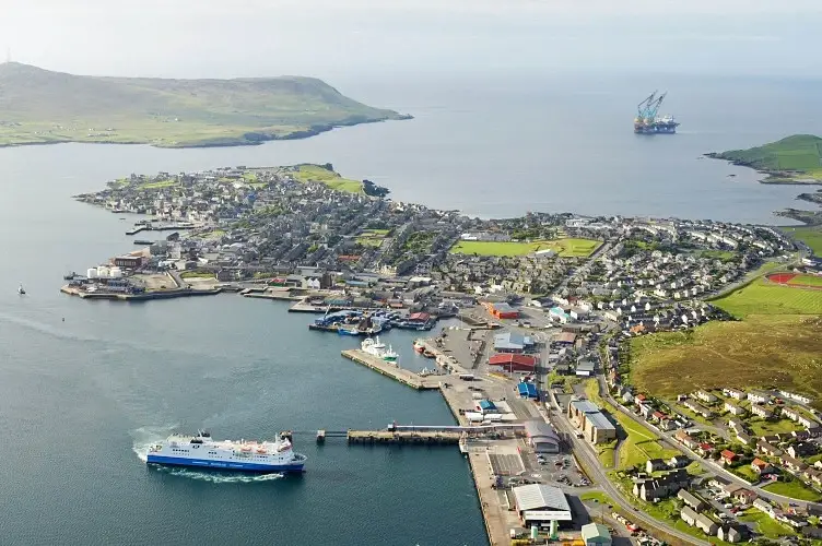 Άφιξη στον προορισμό Lerwick