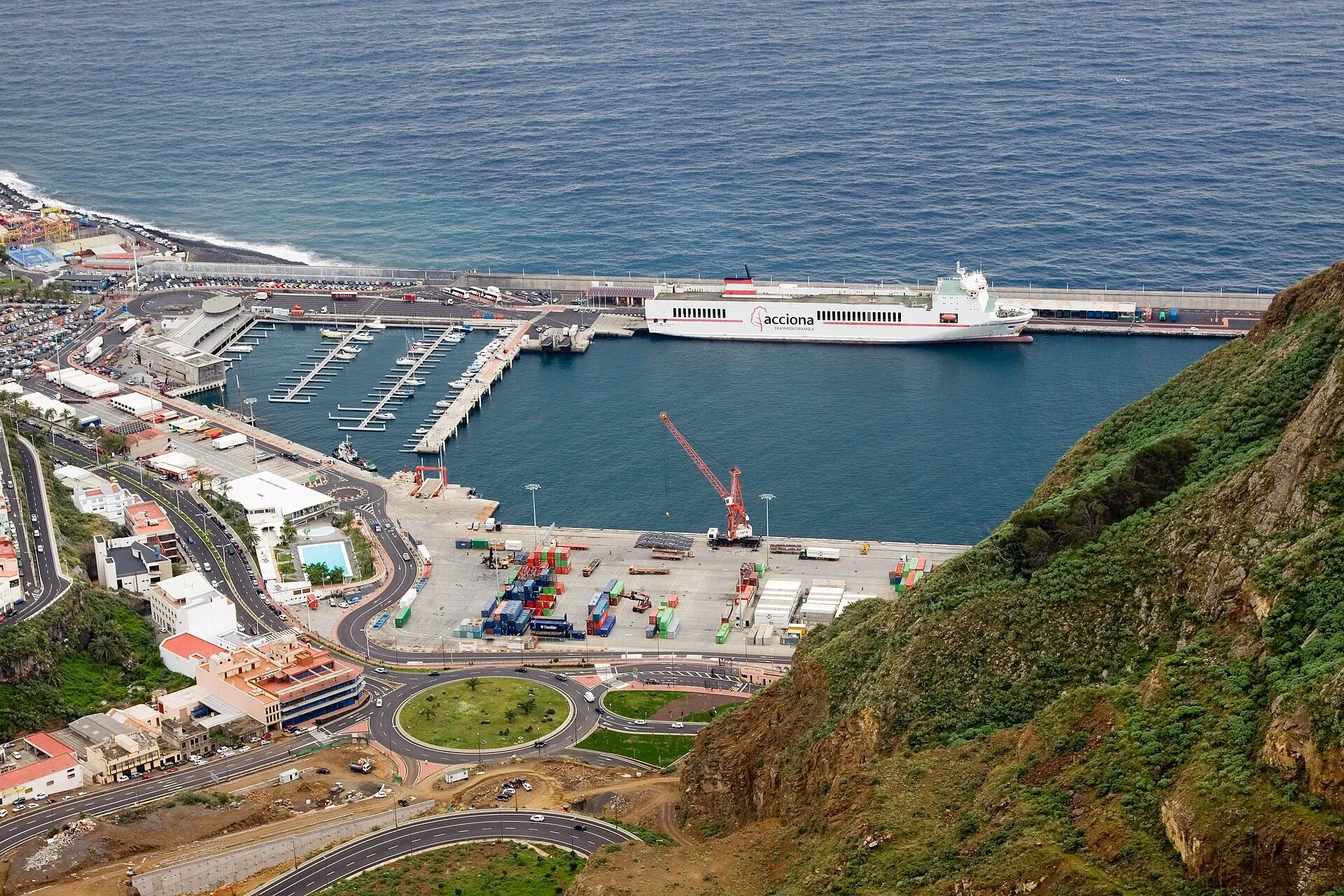 Ακτοπλοϊκός προορισμός Santa Cruz de La Palma