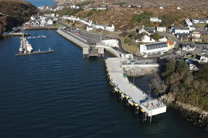 Άφιξη στον προορισμό Tarbert (Harris)